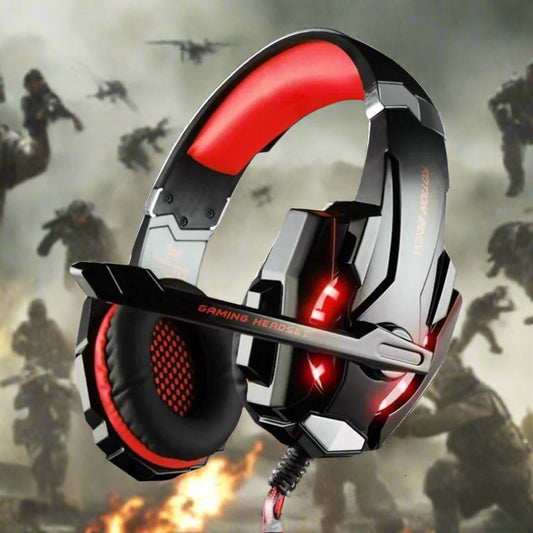 LED Gaming Headset with Microphone